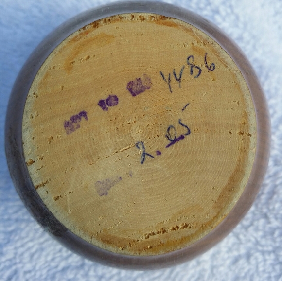 Vintage wooden trinket box - Picture 7 of 12